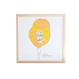 ［ＩＤＥＥ］アートポスター　山口一郎　ＨＡＮＡ－ｋｉｉｒｏ　３０角