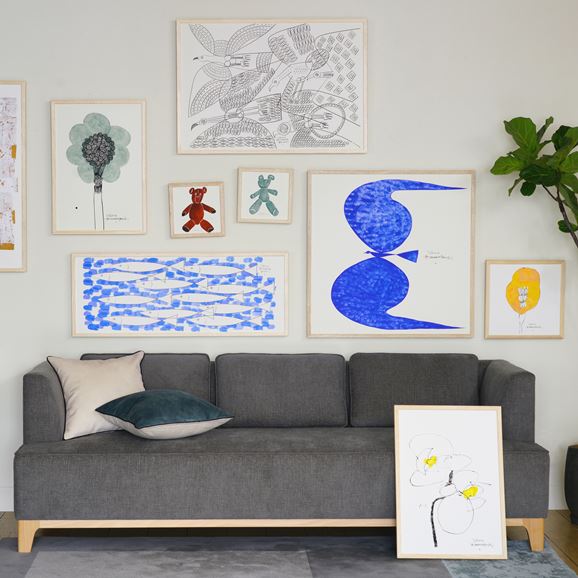 山口一郎　スニーカーアート　原画付き　無印良品 山口一郎 スニーカーアート 原画付き 無印良品
