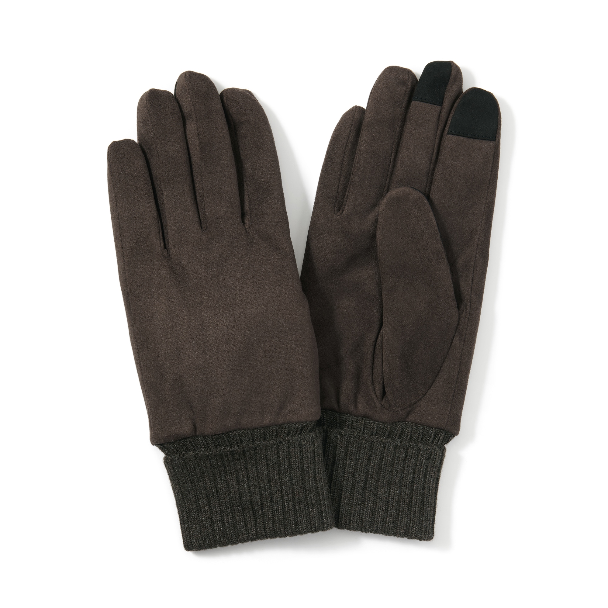 撥水防風生地を使った　起毛　タッチパネル手袋