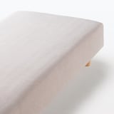 大豆繊維を使ったパイル　ボックスシーツ・Ｓ