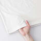 婦人　天竺編みボートネック七分袖Ｔシャツ