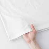 婦人　天竺編みボートネック七分袖Ｔシャツ
