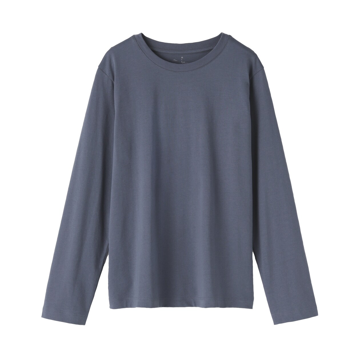 婦人　天竺編みクルーネック長袖Ｔシャツ