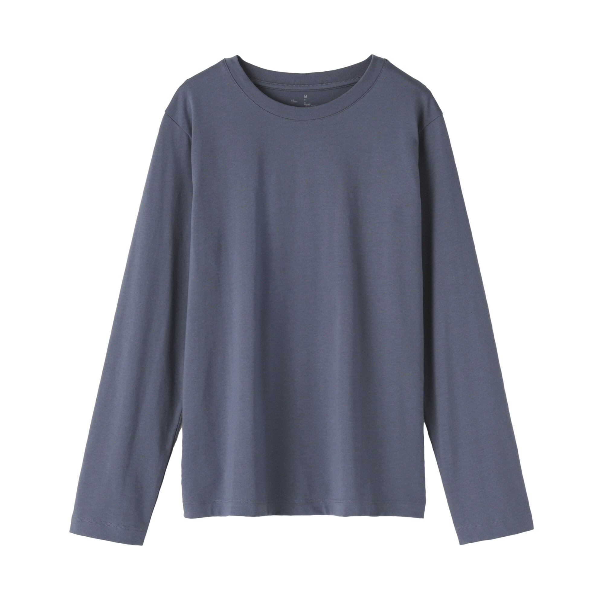 婦人　天竺編みクルーネック長袖Ｔシャツ