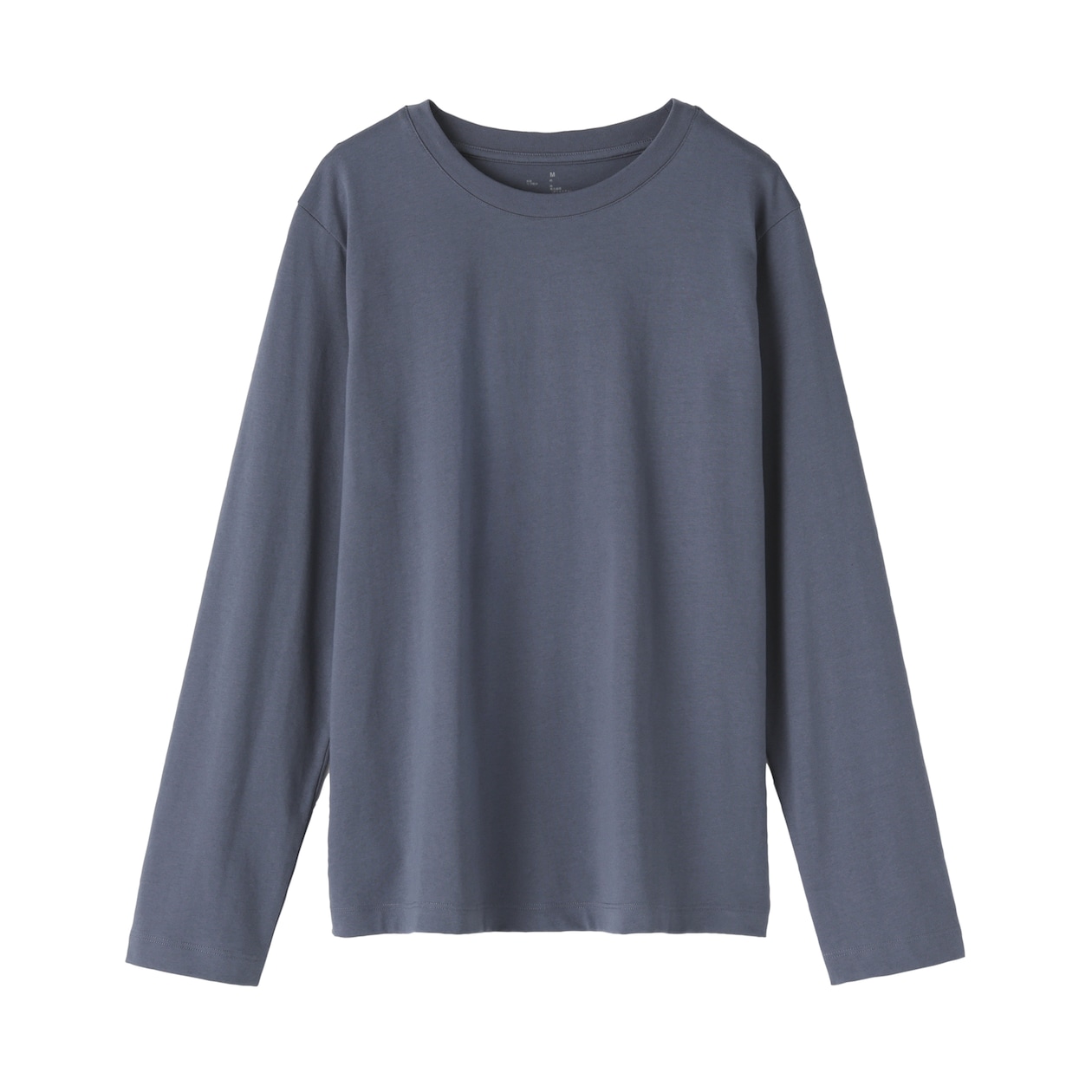 婦人　天竺編みクルーネック長袖Ｔシャツ