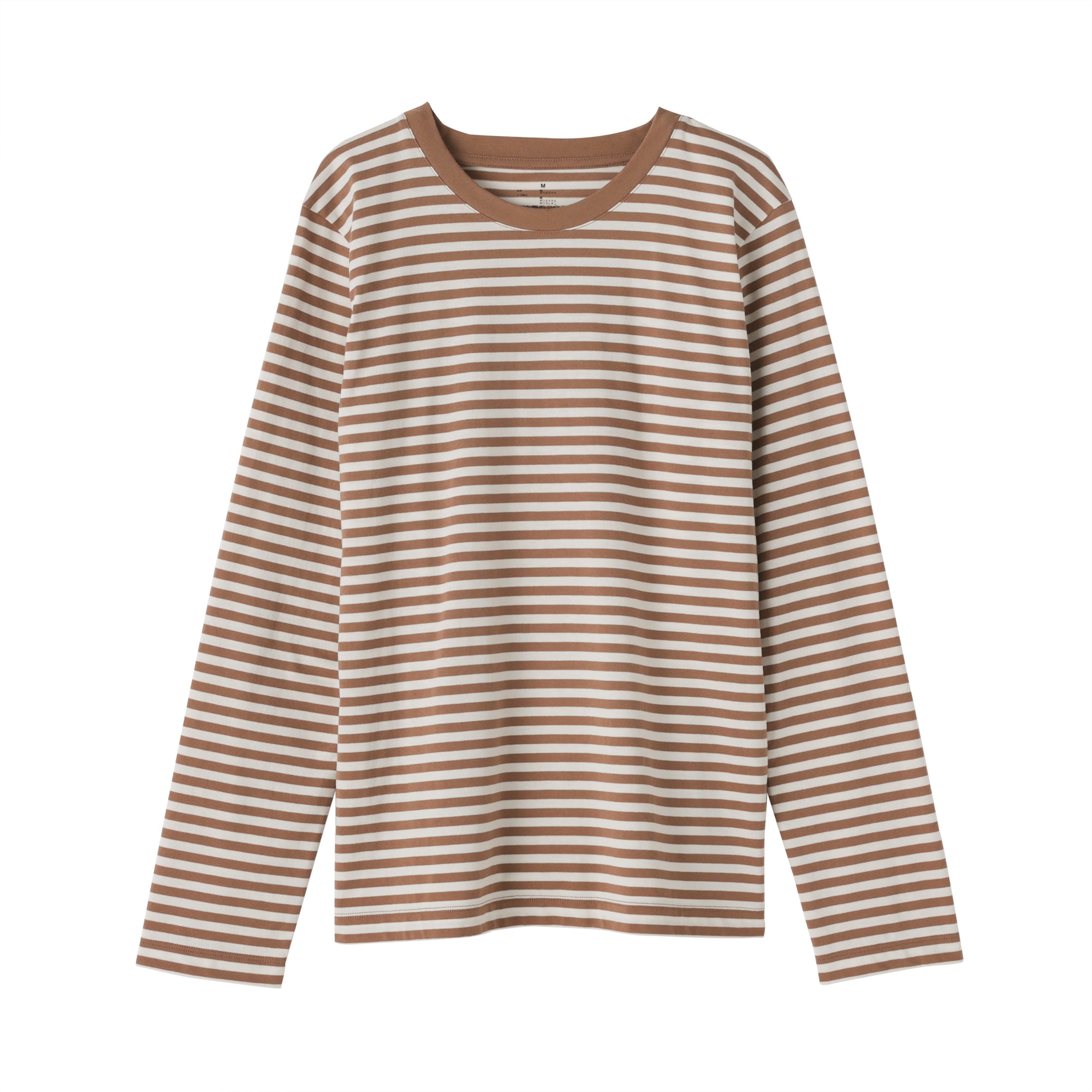 婦人　天竺編みクルーネック長袖Ｔシャツ