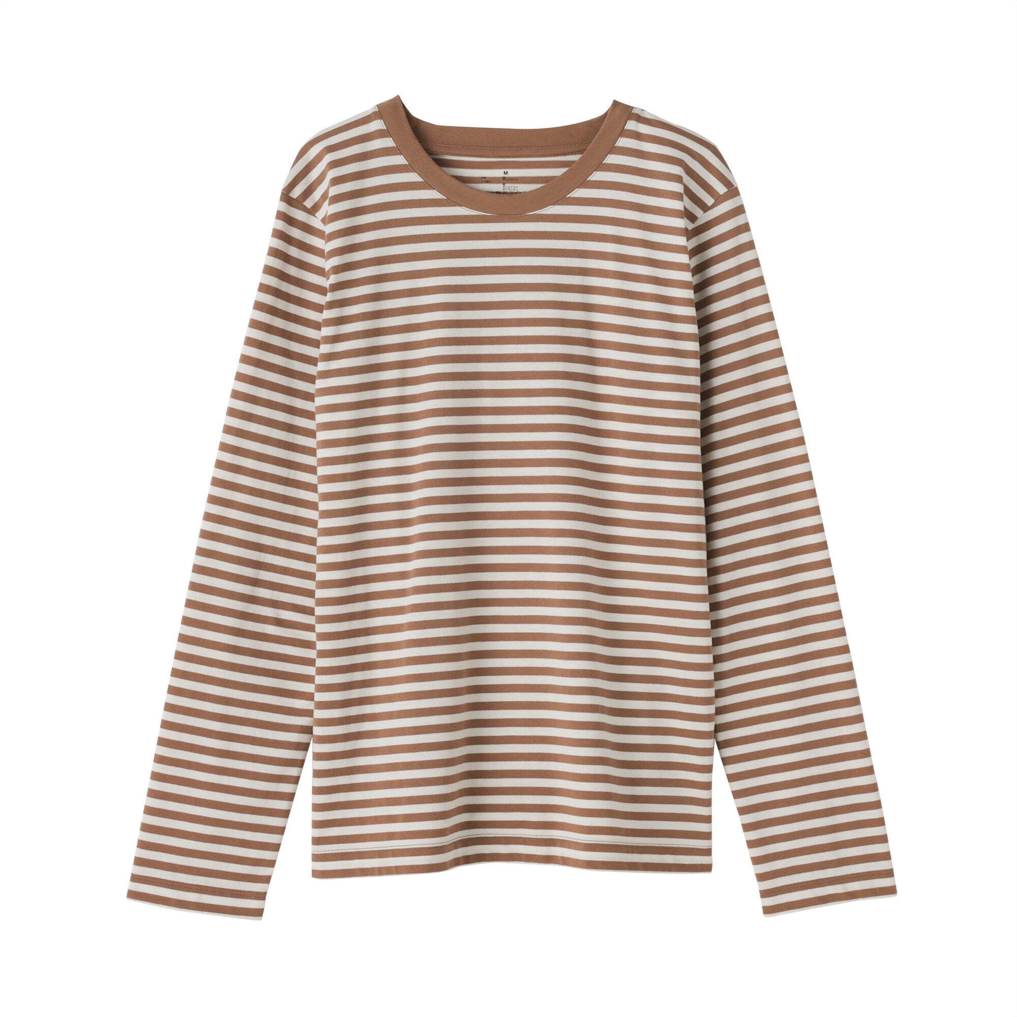 婦人　天竺編みクルーネック長袖Ｔシャツ