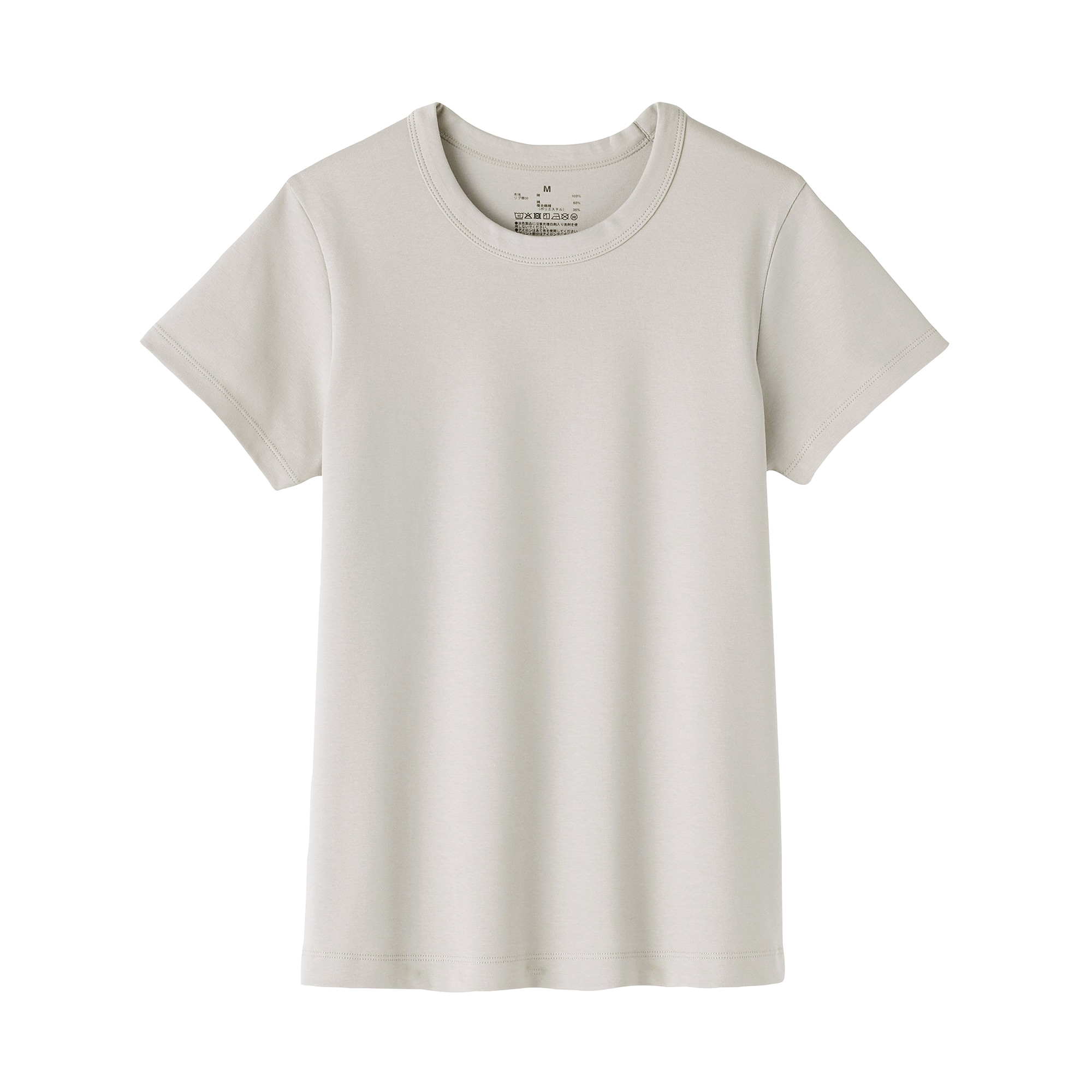 婦人　涼感汗じみしにくいクルーネック半袖Ｔシャツ（ＡＳＥＡＮ）