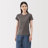 婦人　涼感汗じみしにくいクルーネック半袖Ｔシャツ（ＡＳＥＡＮ）