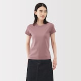 婦人　涼感汗じみしにくいクルーネック半袖Ｔシャツ（ＡＳＥＡＮ）