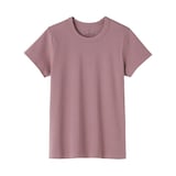 婦人　涼感汗じみしにくいクルーネック半袖Ｔシャツ（ＡＳＥＡＮ）