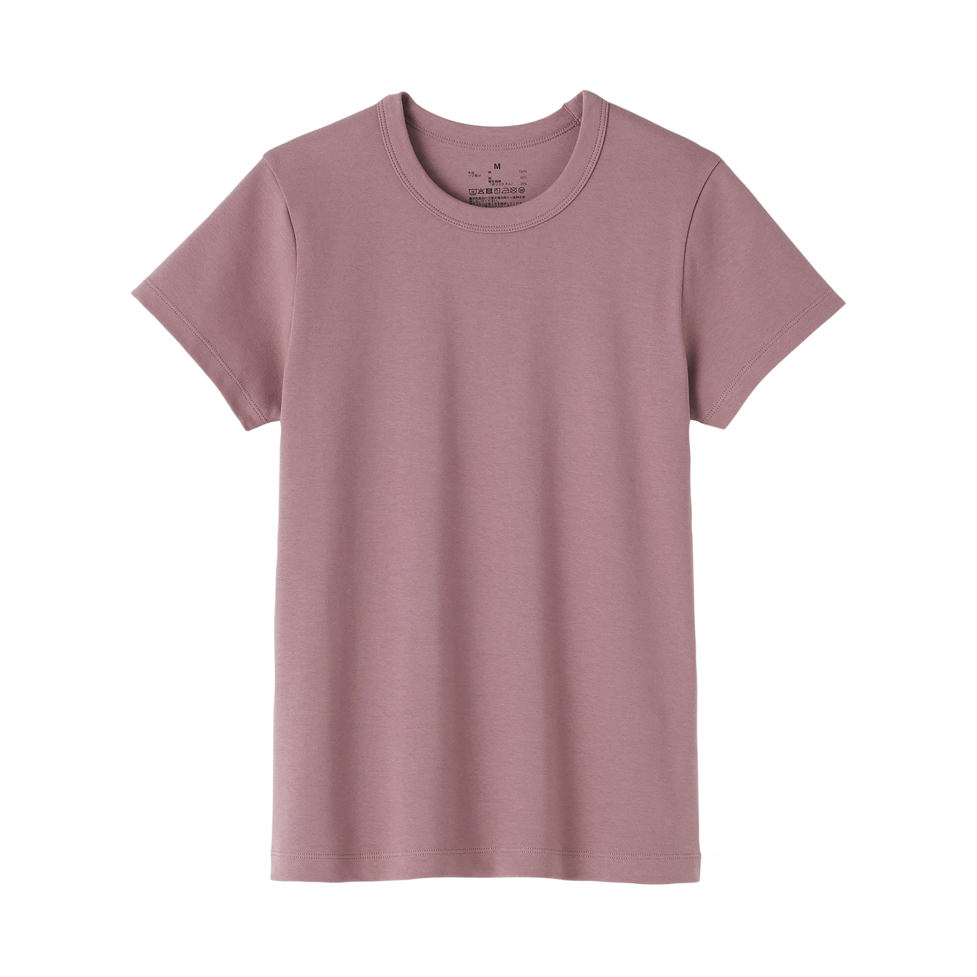 婦人　涼感汗じみしにくいクルーネック半袖Ｔシャツ（ＡＳＥＡＮ）