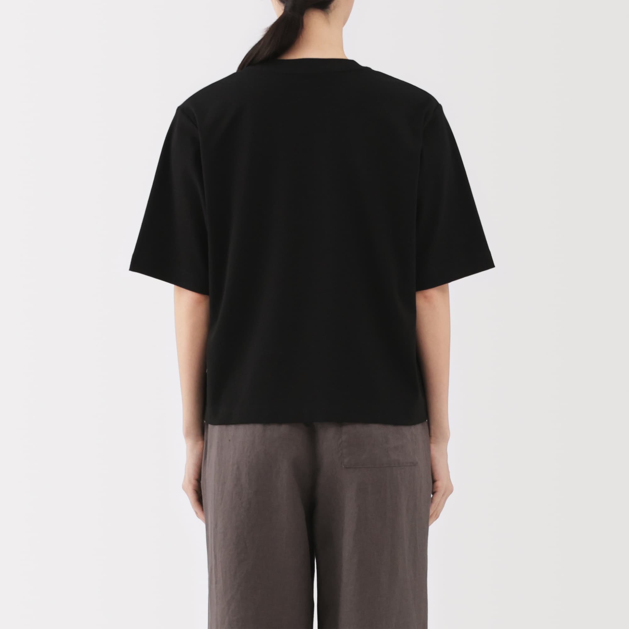 婦人　涼感ＵＶカットクルーネックワイド半袖Ｔシャツ（ＡＳＥＡＮ）