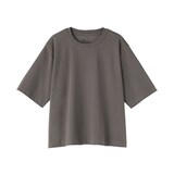 婦人　涼感ＵＶカットクルーネックワイド半袖Ｔシャツ（ＡＳＥＡＮ）