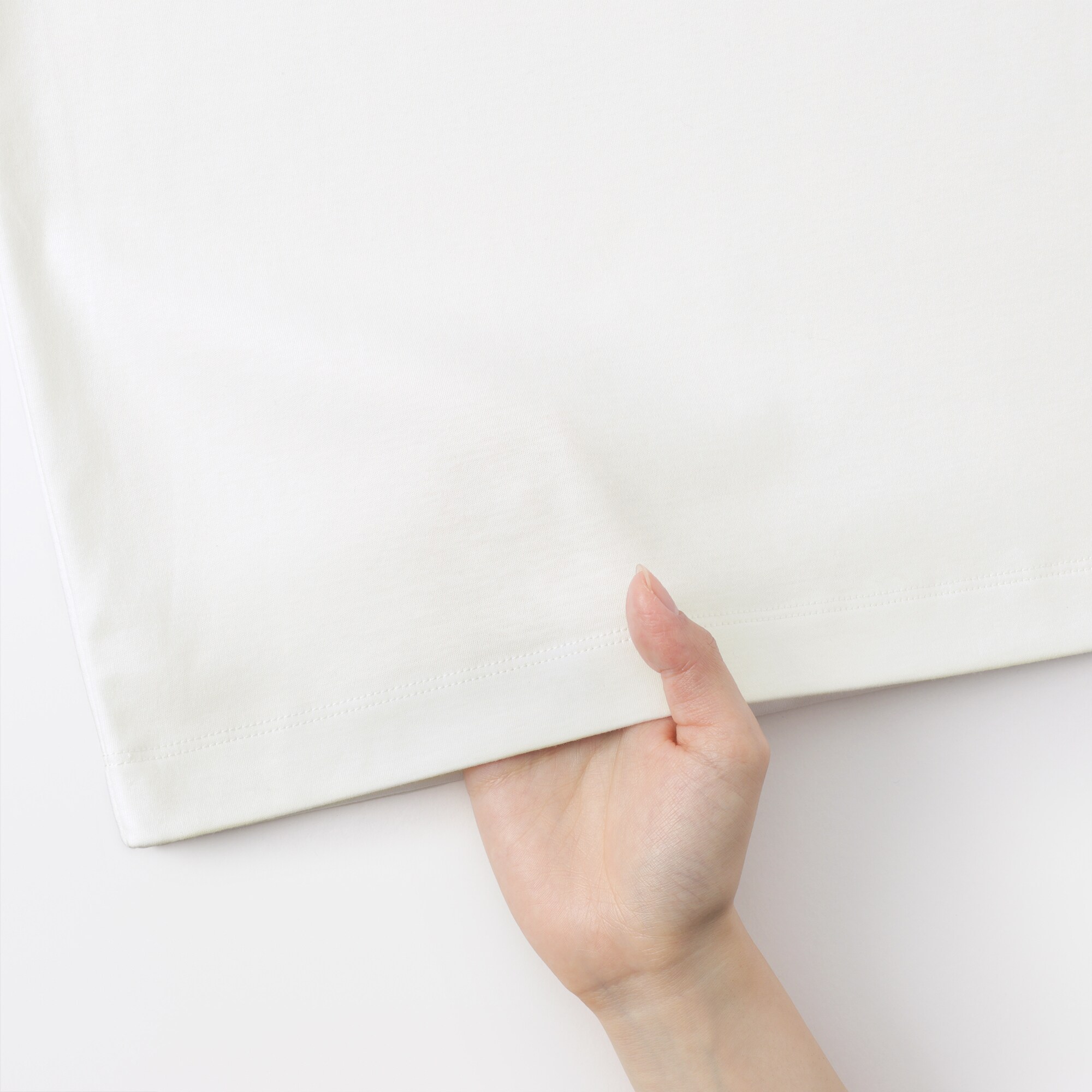 婦人　涼感ＵＶカットクルーネックワイド半袖Ｔシャツ（ＡＳＥＡＮ）