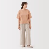 婦人　涼感ＵＶカットクルーネックワイド半袖Ｔシャツ（ＡＳＥＡＮ）