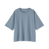 婦人　涼感ＵＶカットクルーネックワイド半袖Ｔシャツ（ＡＳＥＡＮ）