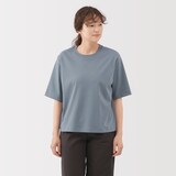 婦人　涼感ＵＶカットクルーネックワイド半袖Ｔシャツ（ＡＳＥＡＮ）