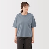 婦人　涼感ＵＶカットクルーネックワイド半袖Ｔシャツ（ＡＳＥＡＮ）