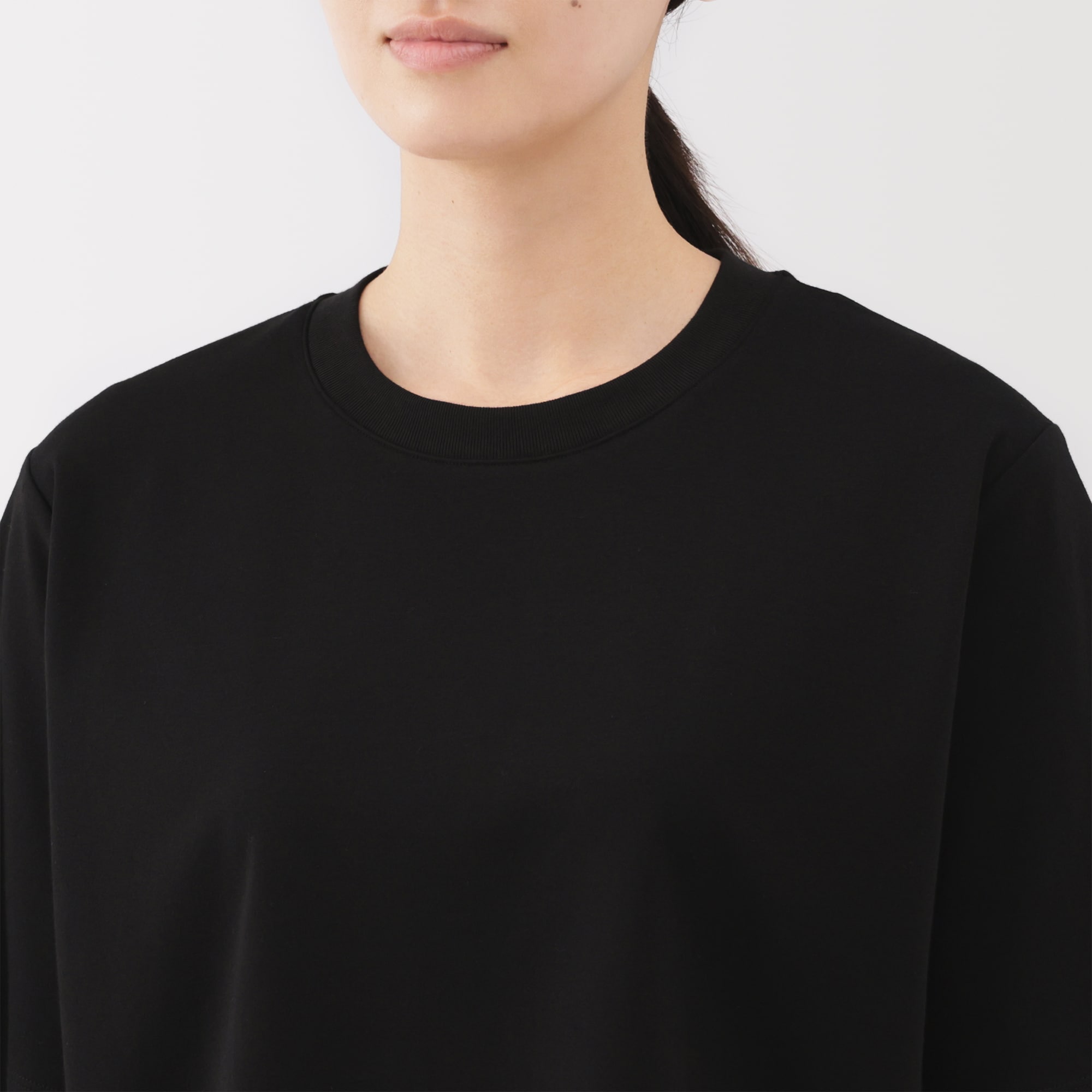 婦人　涼感ＵＶカットクルーネックワイド半袖Ｔシャツ（ＡＳＥＡＮ）