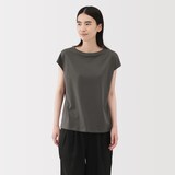 婦人　天竺編みフレンチスリーブＴシャツ