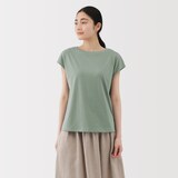 婦人　天竺編みフレンチスリーブＴシャツ