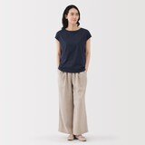 婦人　天竺編みフレンチスリーブＴシャツ