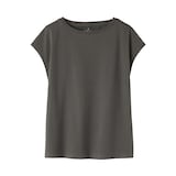 婦人　天竺編みフレンチスリーブＴシャツ