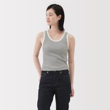 婦人　ストレッチリブ編みタンクトップ（ＡＳＥＡＮ）