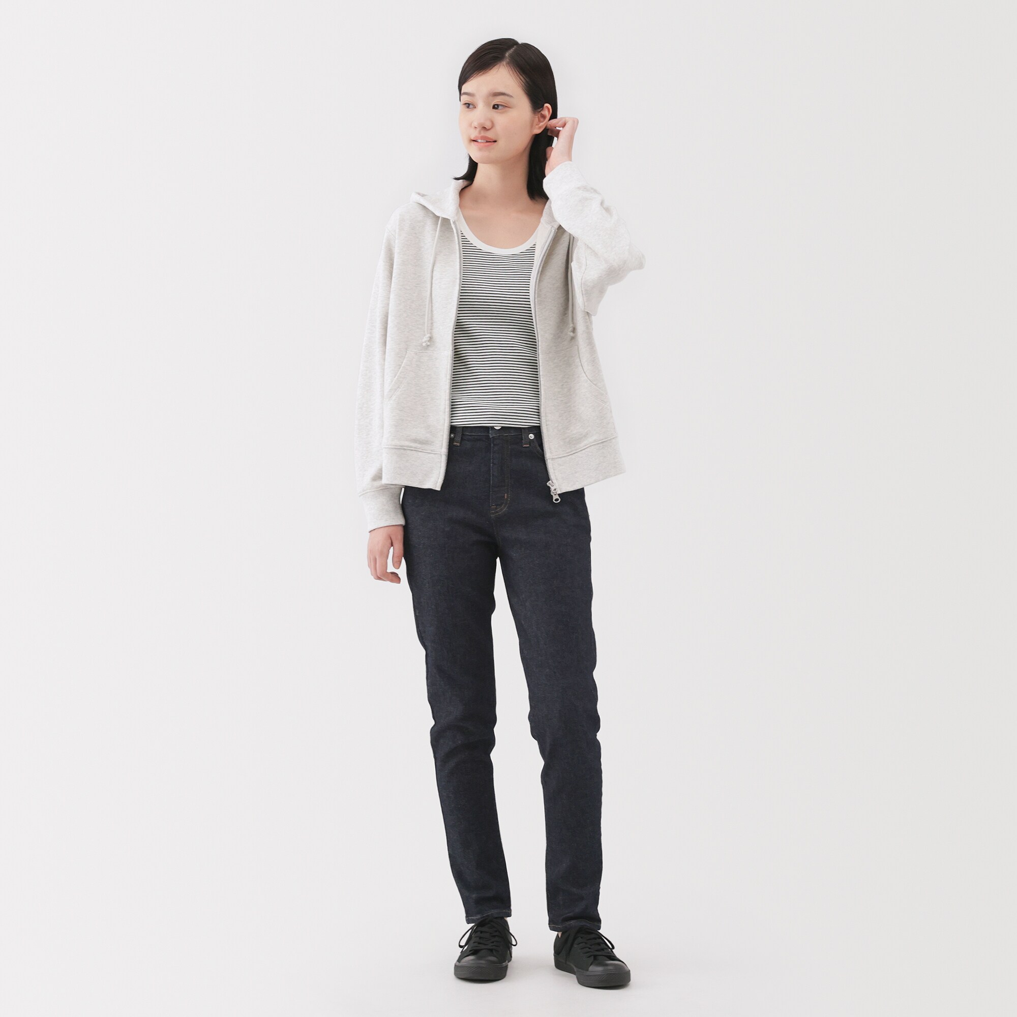 婦人　ストレッチリブ編みタンクトップ（ＡＳＥＡＮ）