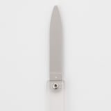 ステンレス折りたたみ爪やすり