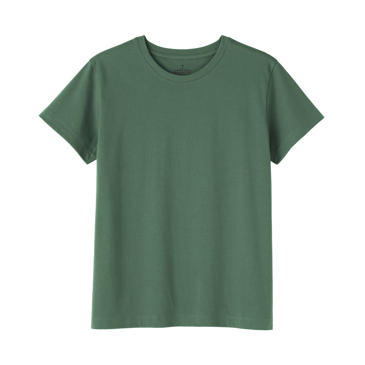 婦人　天竺編みクルーネック半袖Ｔシャツ