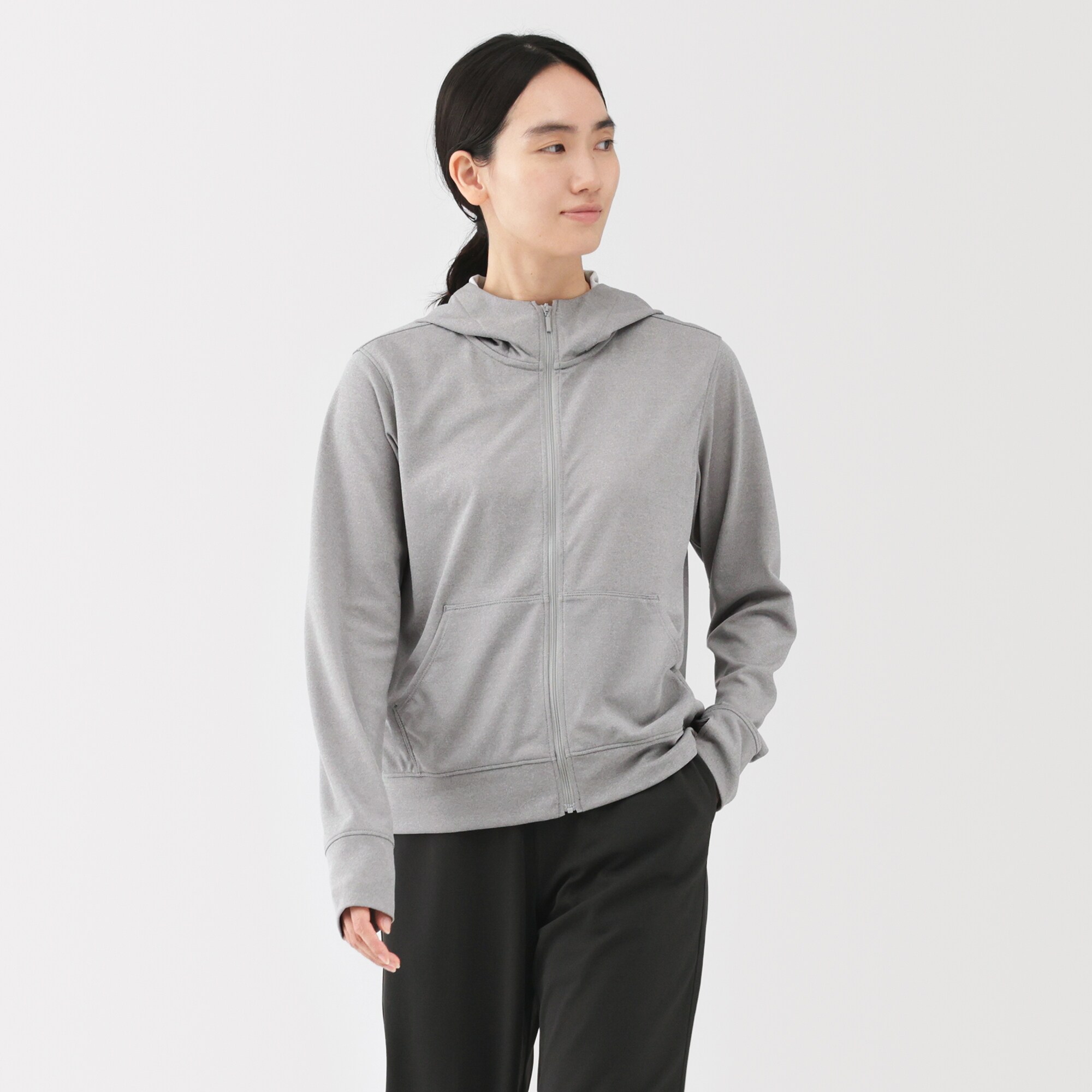 婦人　ＵＶカット乾きやすいフルジップパーカ（ＡＳＥＡＮ）