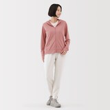 婦人　ＵＶカット乾きやすいフルジップパーカ（ＡＳＥＡＮ）