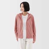 婦人　ＵＶカット乾きやすいフルジップパーカ（ＡＳＥＡＮ）