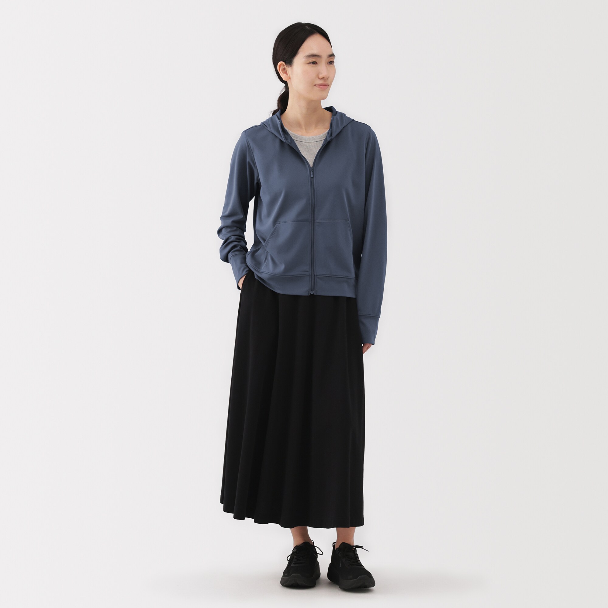 婦人　ＵＶカット乾きやすいフルジップパーカ（ＡＳＥＡＮ）