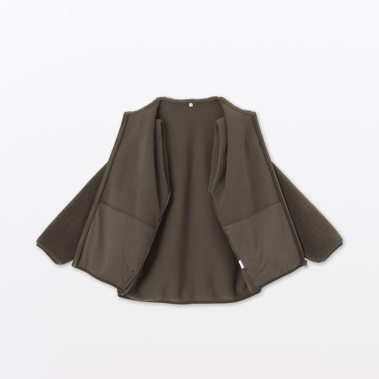 婦人　ボアフリースジャケット