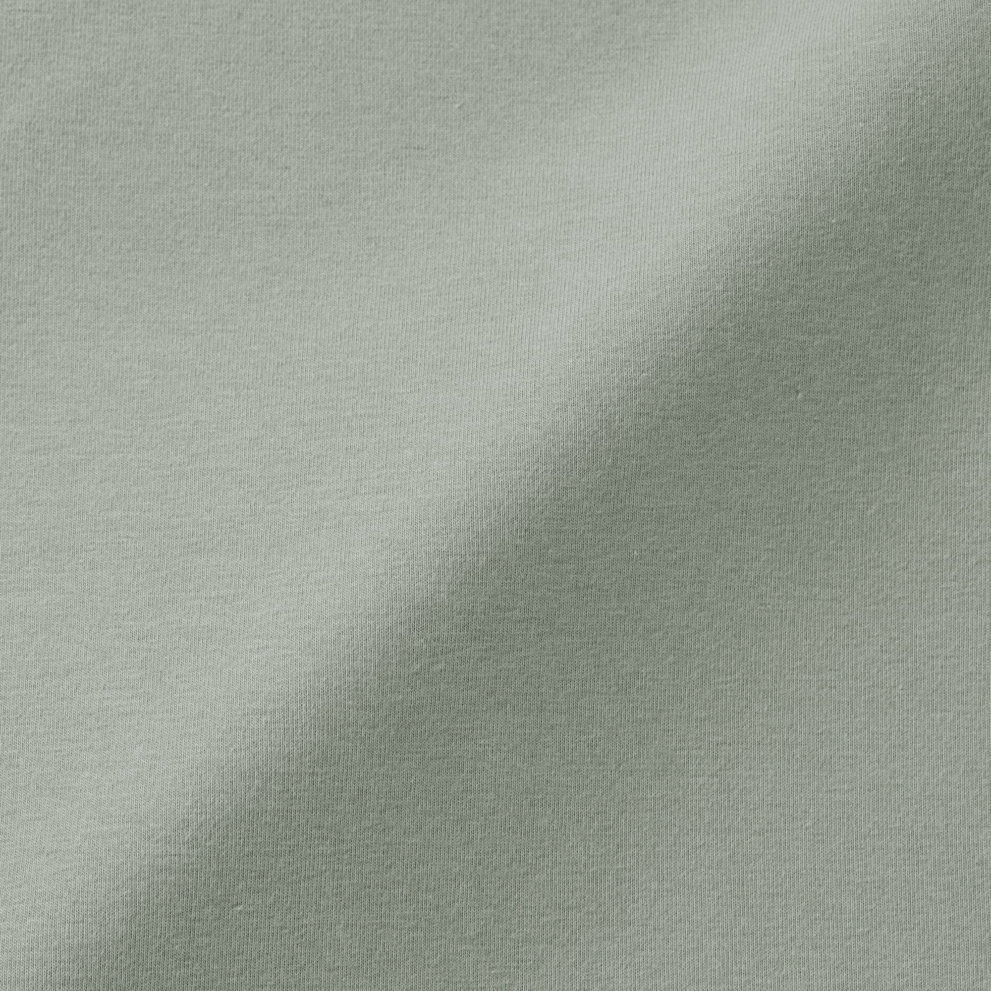 婦人　起毛フライス編みクルーネック長袖Ｔシャツ