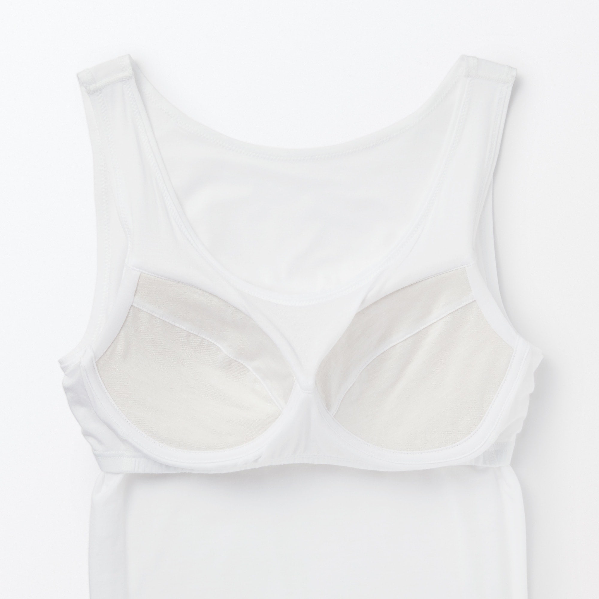 婦人　なめらかブラタンクトップ