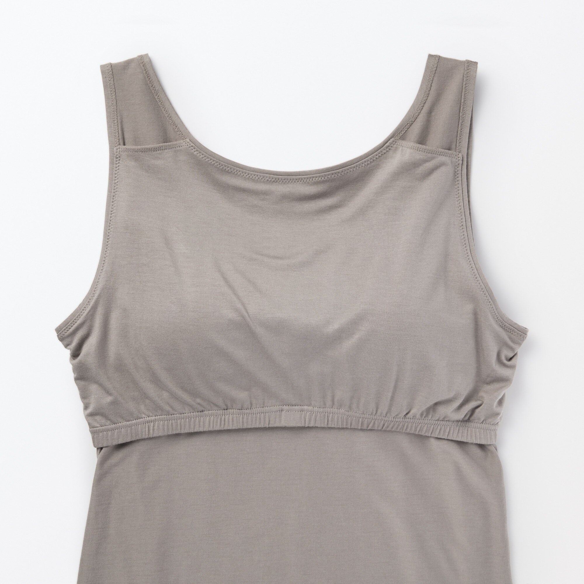 婦人　なめらかブラタンクトップ