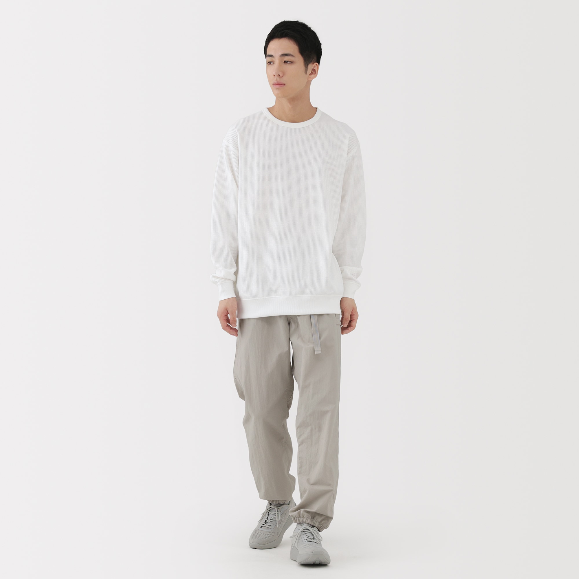 紳士 撥水ナイロンポケッタブルウィンドパンツ | 無印良品