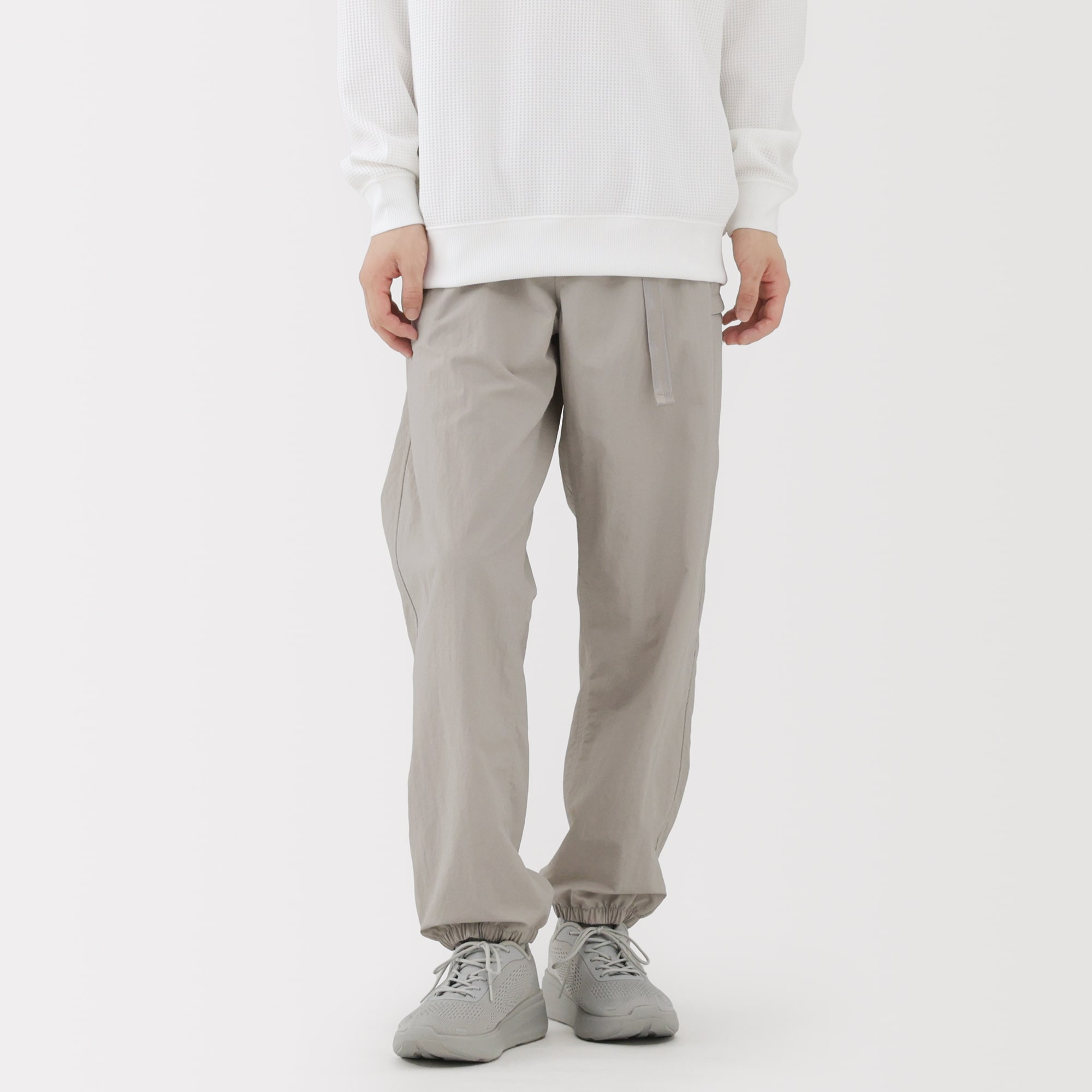 紳士 撥水ナイロンポケッタブルウィンドパンツ | 無印良品