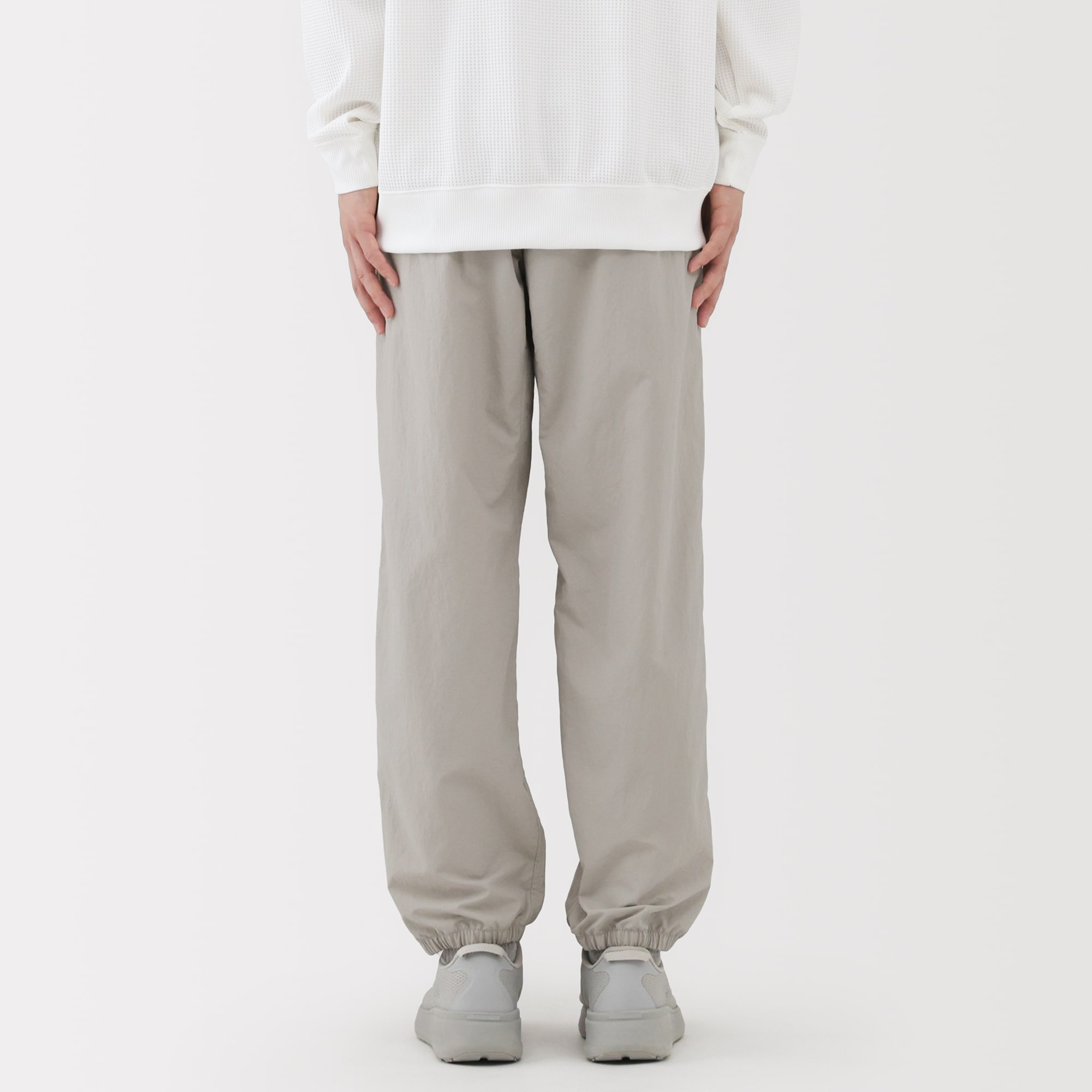 紳士 撥水ナイロンポケッタブルウィンドパンツ | 無印良品