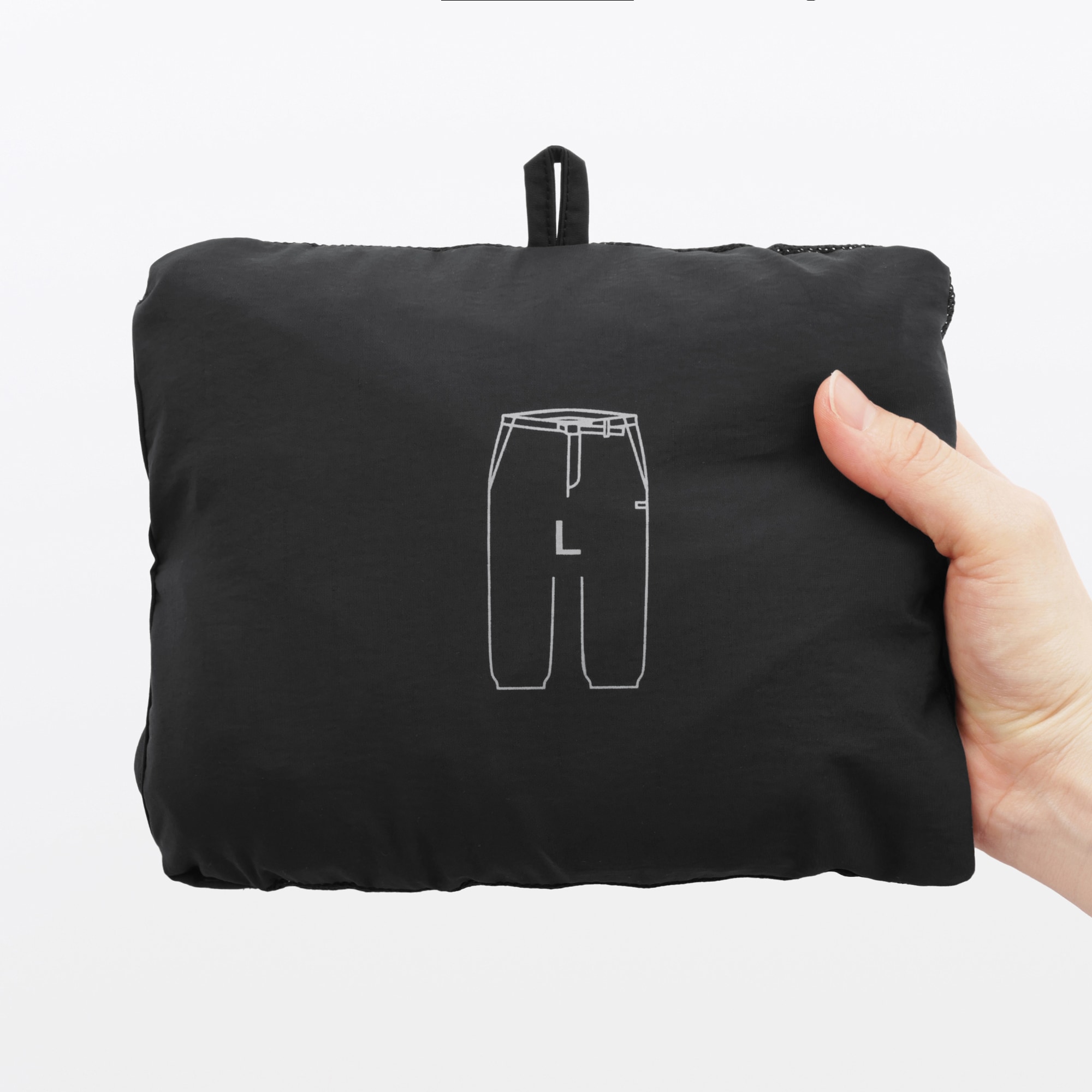 紳士 撥水ナイロンポケッタブルウィンドパンツ | 無印良品