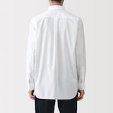 紳士　ノンアイロンセミワイドカラー長袖シャツ