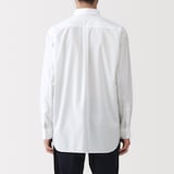 紳士　ノンアイロンセミワイドカラー長袖シャツ