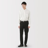 紳士　ノンアイロンボタンダウン長袖シャツ