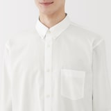 紳士　ノンアイロンボタンダウン長袖シャツ