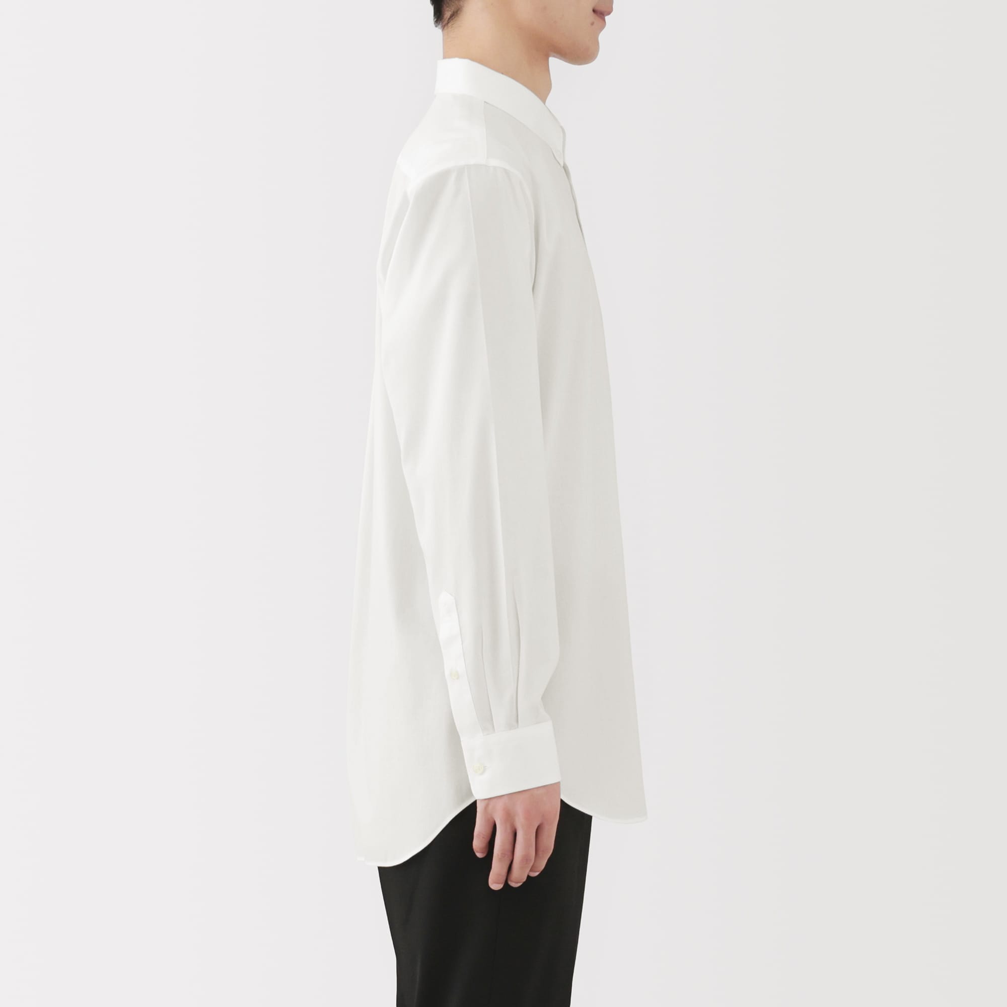 紳士　ノンアイロンボタンダウン長袖シャツ