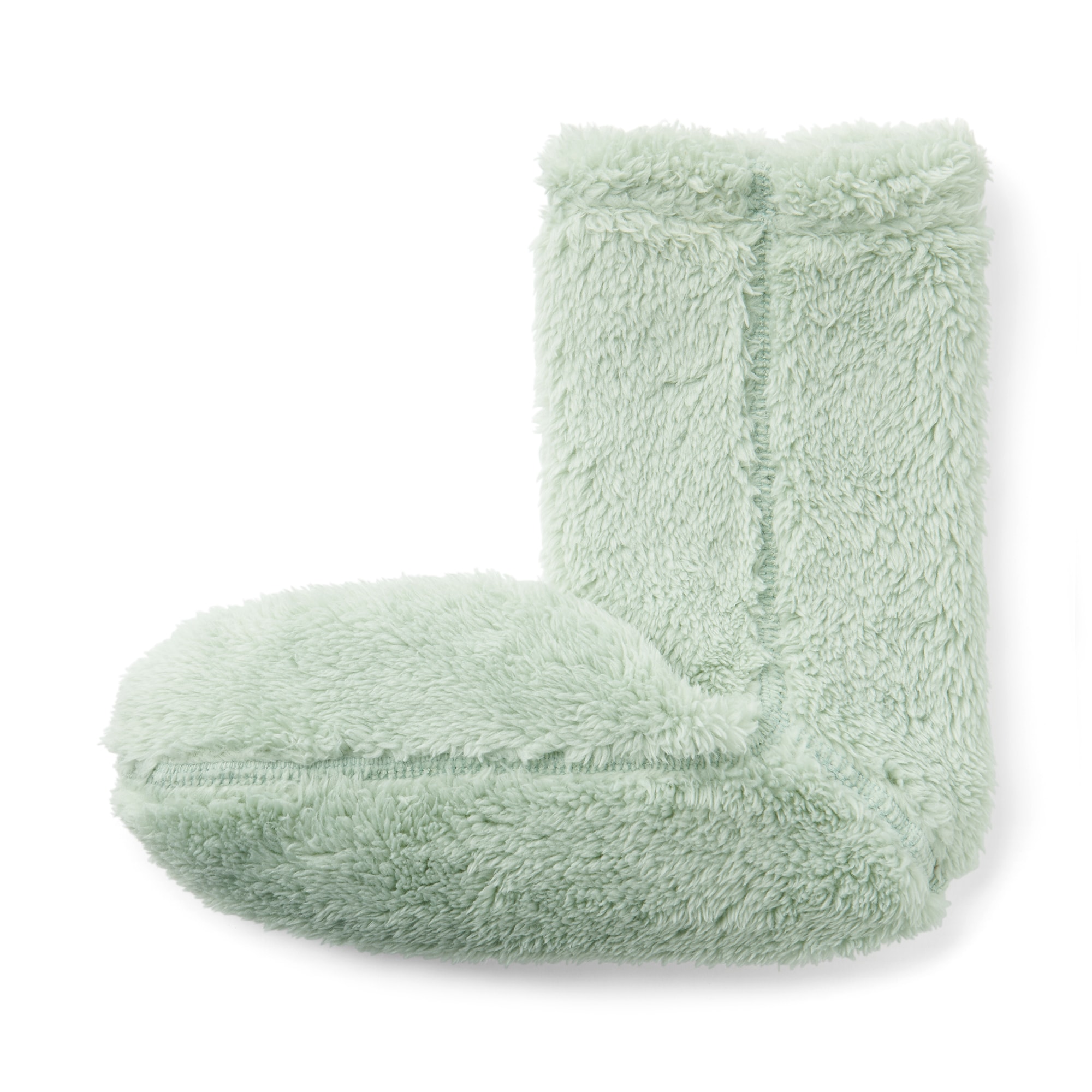 婦人　足なり直角　再生ポリエステル　ボアフリース　ルームソックス